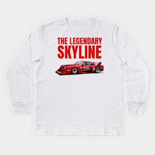 The legendary Skyline Kids Long Sleeve T-Shirt